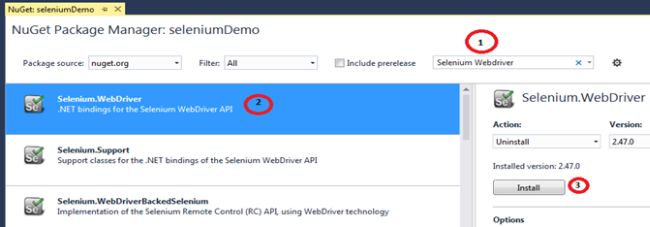 Manage Nuget Packages